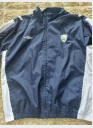 Ireland umbro training jacket