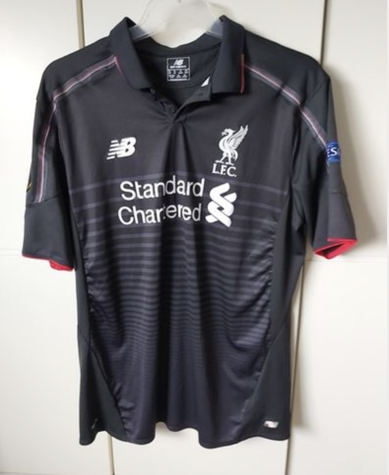 Liverpool away shirt football shirt hunting
