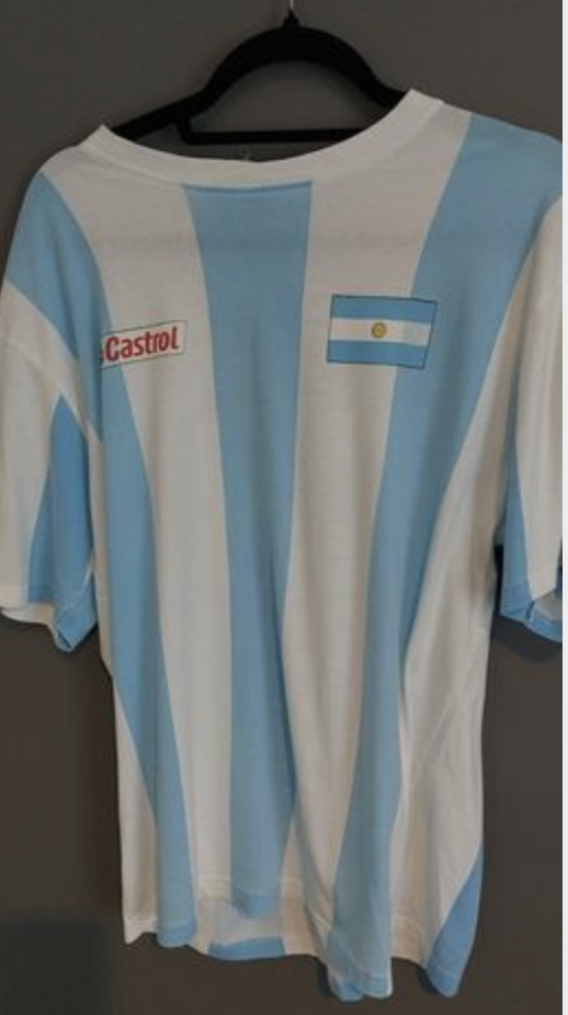castrol argentina shirt