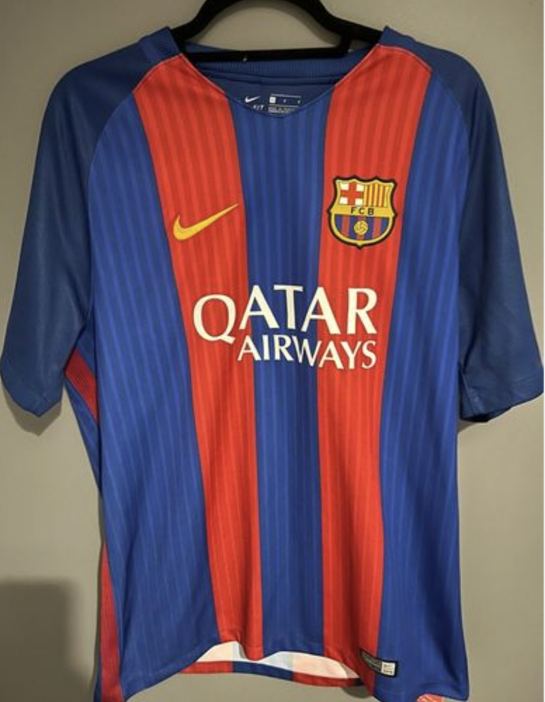 Barcelona 2016 home shirt