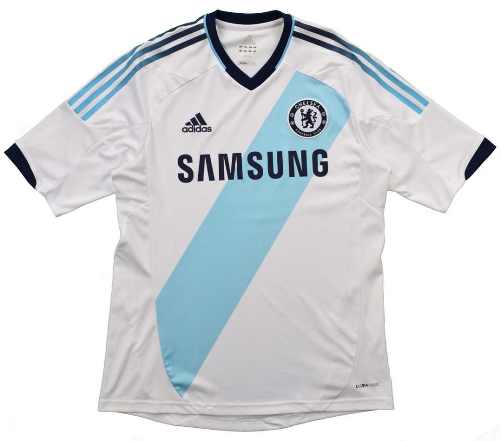 Chelsea 2012/13 away shirt football shirt hunting charity shops